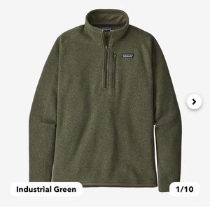 *NEW* Patagonia Men's Better Sweater® 1/4-Zip Fleece